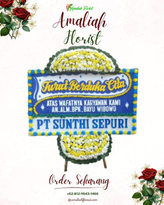 Papan Bunga Duka di Tarisi