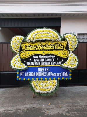 Papan Bunga Duka di Tarisi